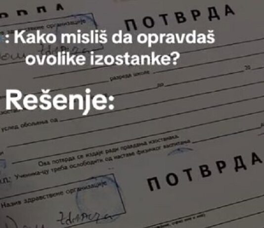 Novi Pazar: Na društvenim mrežama prodaju lažna opravdanja za 500 dinara