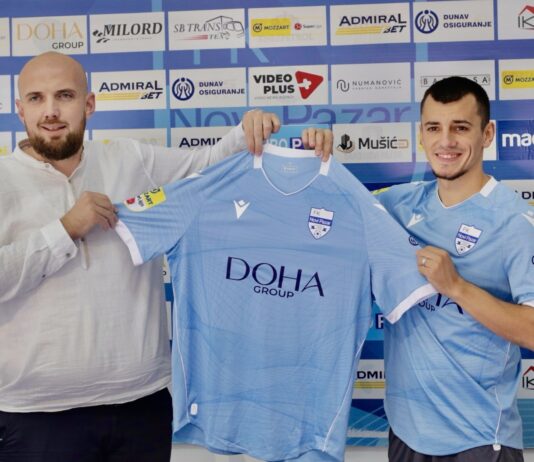 Almedin Ziljkić ponovo u Novom Pazaru