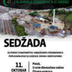 Sedžada za ugrožene poplavama u svim džamijama Mešihata