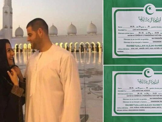 Sandžak i Rožaje u žalosti: Danas dženaza tragično nastradalom bračnom paru Benjaminu i Sabini Ljajić