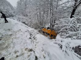 Sandžak: ŠKOLSKI KOMBI sa djecom SLETIO SA PUTA