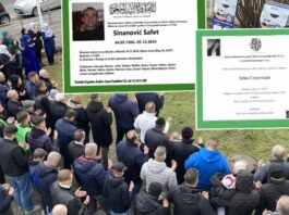 Dženaza Selmi Crnovršanin i Safetu Sinanoviću danas u Frankfurtu