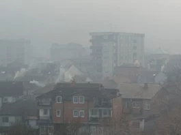 Vazduh u Novom Pazaru danas veoma zagađen