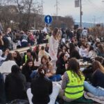 Počela blokada Banjske petlje