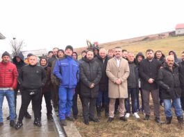 SPP realizuje infrastrukturne projekte: Počelo asfaltiranje puta Leskova–Gradac