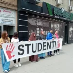 Protest studenata i građana ispred “Vodovoda i kanalizacije”