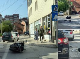 SDP aktivisti udarili autom motociklistu, zatim ga pretukli!