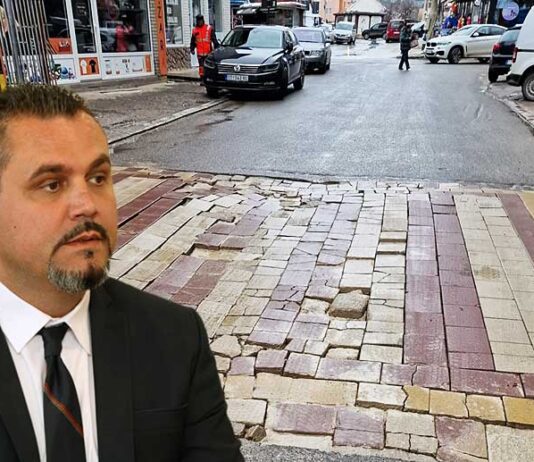 OPASNA IMPROVIZACIJA: “Čudo” u blizini škola u Tutinu ugrožava bezbjednost djece i vozača