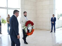 Ministar Zukorlić u Ramalli – Administrativnom centru Palestine, odao počast rah. Jasir Arafatu