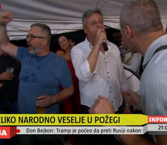 Nacionalizam pod šatorom: Informer organizovao veselje uvredljivo za muslimane