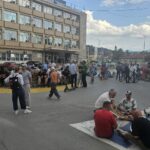 Blokiran kružni tok u centru Novog Pazara