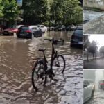 Grad pod vodom: Novi Pazar potopljen nakon kratkotrajnog pljuska