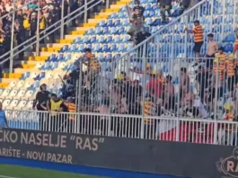 Uhapšeni dvojica navijača Pazara zbog tuče na stadionu