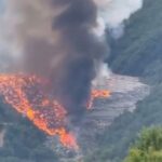 Požar na deponiji bukti istim intenzitetom, sprečeno širenje na šumu