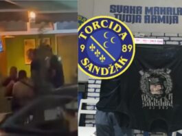 Incident u Novom Pazaru: Skinuo četničku majicu nakon intervencije navijača