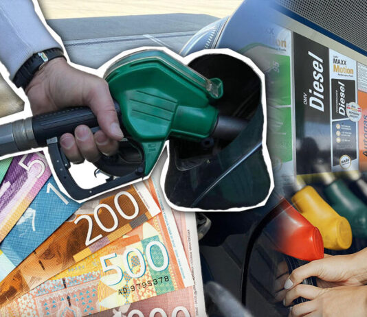 Nove cijene goriva – benzin skuplji za dva dinara, dizel za dinar