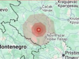 Snažan zemljotres pogodio Sandžak
