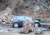 Brdo se srušilo u blizini Baljevca – automobil potpuno smrskan