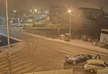 Bijeli prekrivač prekrio Sjenicu (Video)