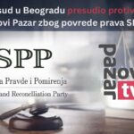 Viši sud u Beogradu presudio protiv RTV Novi Pazar zbog povrede prava SPP