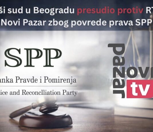 Viši sud u Beogradu presudio protiv RTV Novi Pazar zbog povrede prava SPP