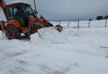 Vanredna situacija u Sjenici: Šta mašina očisti, to vjetar ponovo nanese