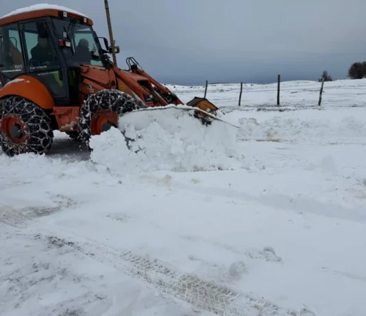 Vanredna situacija u Sjenici: Šta mašina očisti, to vjetar ponovo nanese