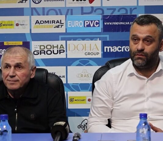 Šok u Novom Pazaru: Vladimir Gaćinović napustio trenersku poziciju