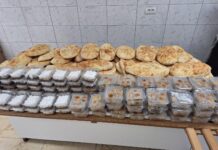 CHR Hajrat u Tutinu podijelio iftare i humanitarne pakete