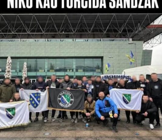 Torcida Sandžak ne može bez svojih Zmajeva: Vatreni Novopazarci već su stigli u Zenicu