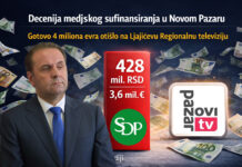 Novac građana: 4 MILIONA EURA ZA LJAJIĆEVU stranačku televiziju
