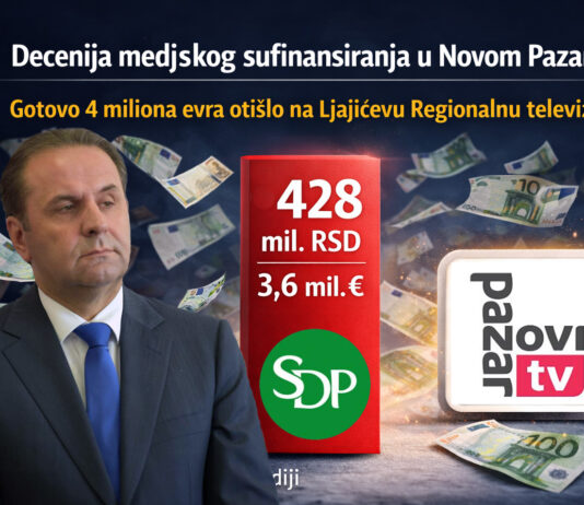 Novac građana: 4 MILIONA EURA ZA LJAJIĆEVU stranačku televiziju