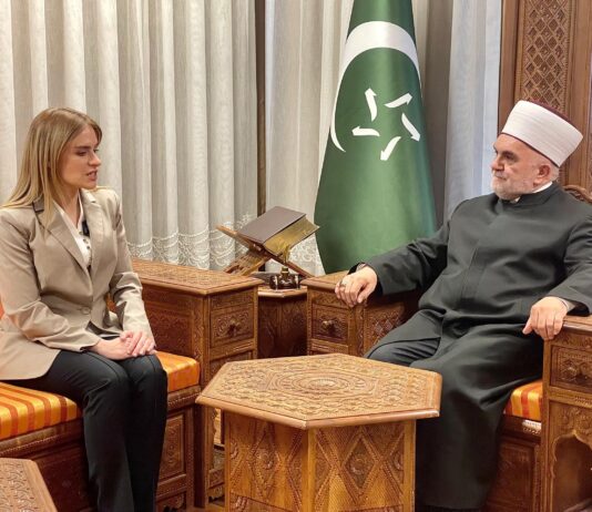 Muftija Dudić primio Milicu Zavetnicu