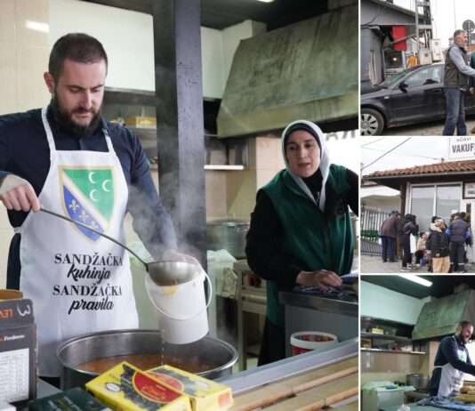 Ministar Zukorlić pripremao i dijelio iftare u vakufskoj kuhinji