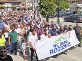 „Nećete kopati“: Novopazarci protiv rudnika zlata na Rogozni