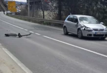 Nesreća u Novom Pazaru: Dvije tinejdžerke na trotinetu povrijeđene u sudaru s automobilom