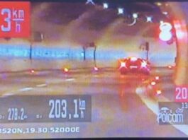 Mladić iz Plava jurio čak 203 km/h gdje je dozvoljeno 70 – odmah uhapšen