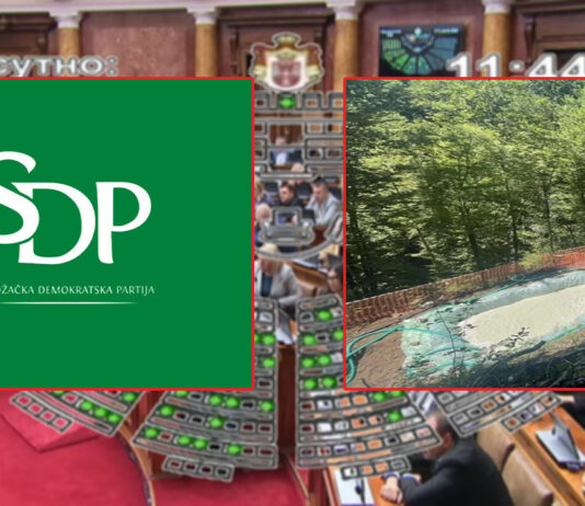 SDP jedini glasao ZA RUDARENJE na Rogozni