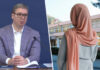 Vučić rješavamo problem u Prijepolju – Žene sa hidžabom će raditi u vrtićima