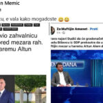 Memić se javno ismijava sa Dudićevim planom da im dodjeljuje zahvalnice kod Muftijnog mezara!