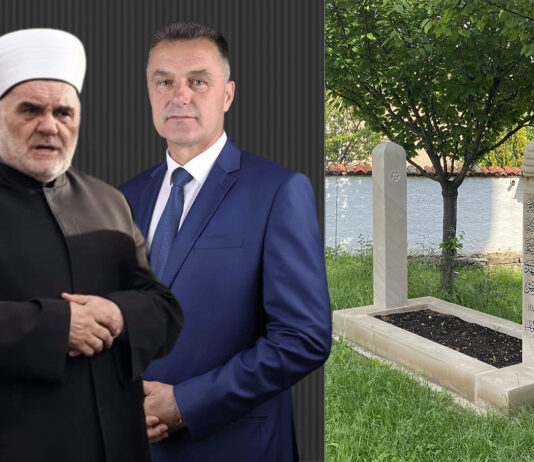 Dudić najavio zahvalnicu Biševcu pored mezara rah. Muftije u haremu Altun Alema