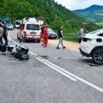 Težak sudar kod Tutina: Motociklistkinja hitno prebačena u Novi Pazar
