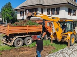 Saradnja Opštine Sjenica i TIKA – Završni radovi na platou Sjeničke kuće